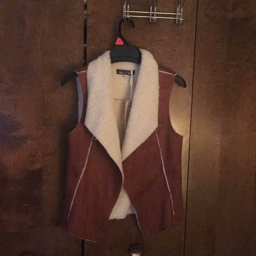 Brown Suede vest